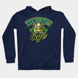 Triceratops Vegetarian Cafe Hoodie